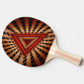 3D Fantasy Network Modern Fraktal Graphic Design Tischtennis Schläger (Seitenansicht)