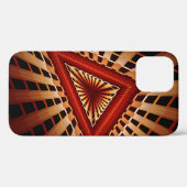 3D Fantasy-Netzwerk Moderne Fractal Grafikdesign Case-Mate iPhone Hülle (Rückseite (Horizontal))