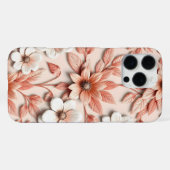 3D farbenfrohe Blume iPhone Hülle (Rückseite (Horizontal))