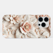3D farbenfrohe Blume iPhone Hülle (Rückseite (Horizontal))