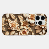3D farbenfrohe Blume iPhone Hülle (Rückseite (Horizontal))