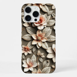 3D farbenfrohe Blume iPhone 16 Pro Max Hülle