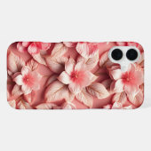 3D Farbige Blume iPhone Hülle (Rückseite (Horizontal))