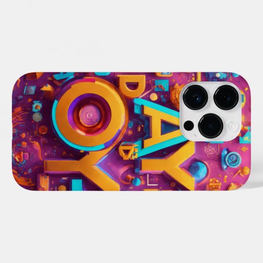 3D farbige iPhone-Fälle Case-Mate iPhone Hülle (Rückseite (Horizontal))