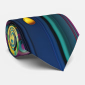 3D-Farbtropfen Krawatte (Gerollt)
