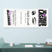 3D + Faser-Peitschen Banner (Messe)