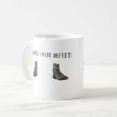 3D-Feet Kaffeetasse (Vorderseite Links)