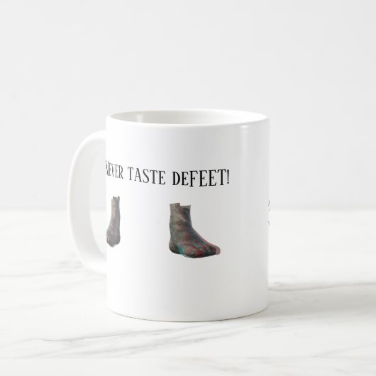 3D-Feet Kaffeetasse (Vorderseite Links)