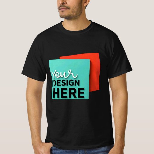 3D-Fett-Design-T-Shirt - Stehen Sie stetig aus T-Shirt (Vorderseite)