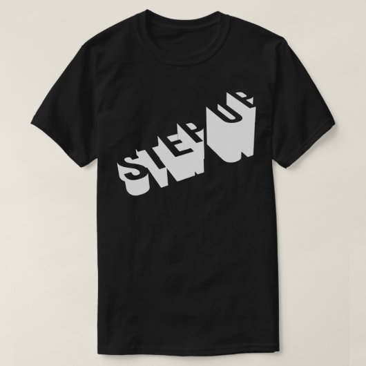 3D-fett formatierter Text T-Shirt (Design vorne)