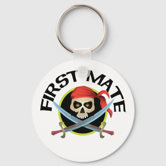 3D First Mate Schlüsselanhänger (Vorderseite)