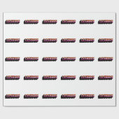 3D-Flag LESBIAN Geschenkpapier (Flach)