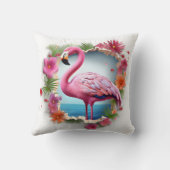3D flamingo cushion Kissen (Rückseite)