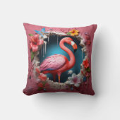 3D flamingo cushion Kissen (Vorderseite)