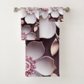 3D Floral Badhandtuch Set (Insitu)