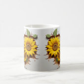 3D Floral Mug Kaffeetasse (Mittel)