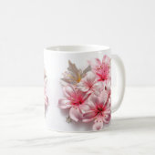 3D Floral Mug Kaffeetasse (VorderseiteRechts)
