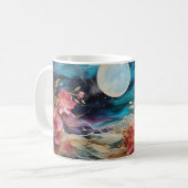 3D Floral Mug Kaffeetasse (Vorderseite Links)