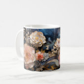3D Floral Mug Kaffeetasse (Vorderseite Links)