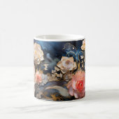 3D Floral Mug Kaffeetasse (Mittel)