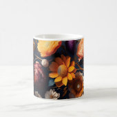 3D Floral Mug Kaffeetasse (Mittel)