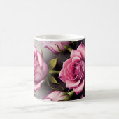 3D Floral Mug Kaffeetasse (Mittel)