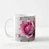 3D Floral Mug Kaffeetasse (Links)