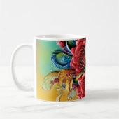 3D Floral Mug Kaffeetasse (Links)