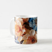 3D Floral Mug Kaffeetasse (Vorderseite Links)