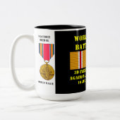 3d Flotteneinsätze gegen Japan Zweifarbige Tasse (Links)