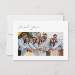 3D Flowers Stylized Lily Thank You Card Dankeskarte