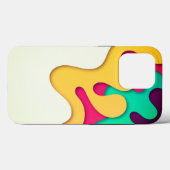 3D-Flüssig-Muster Case-Mate iPhone Hülle (Rückseite (Horizontal))