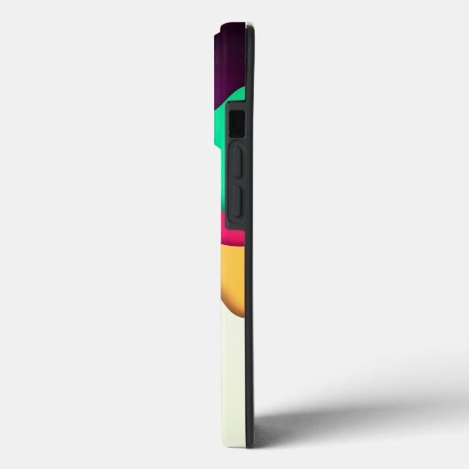 3D-Flüssig-Muster Case-Mate iPhone Hülle (Rückseite / Links)