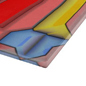 3D-Formen Schneidebrett (Ecke)