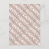 3D-Formgebung: Ivory Silken Sparkle CREAM base Postkarte (Vorderseite)