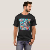 3d Fox Sticker T-Shirt (Vorne ganz)