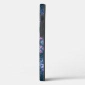 3D Fraktal Art Muster Türkisch Lila rosa Case-Mate iPhone Hülle (Rückseite / Links)