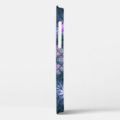 3D Fraktal Art Muster Türkisch Lila rosa Case-Mate iPhone Hülle (Rückseite / Links)