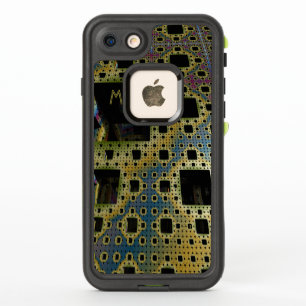 3D Fraktal Geek Monogram personalisiert iPC