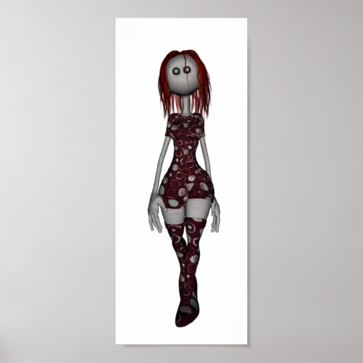 3D Freaky Bonga Doll - Redhead Poster (Vorne)