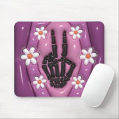 3D Frieden und Liebe Mousepad (Mit Mouse)