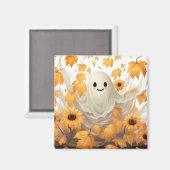 3D Friendly Ghost Magnet (Vorderseite/Rückseite)