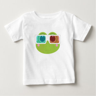 3D Frosch Baby T-shirt