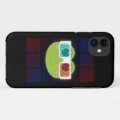 3D Frosch Case-Mate iPhone Hülle (Rückseite (Horizontal))