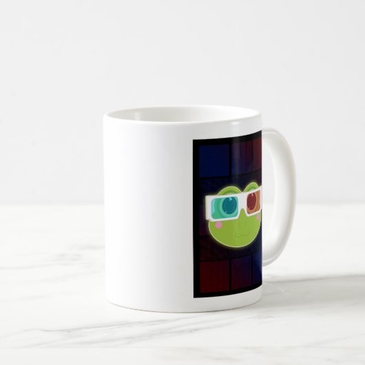 3D Frosch Kaffeetasse (VorderseiteRechts)