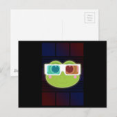 3D Frosch Postkarte (Vorne/Hinten)