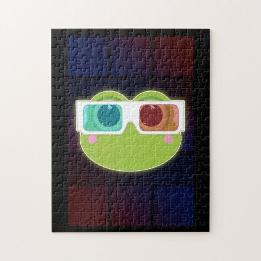 3D Frosch Puzzle (Vertikal)