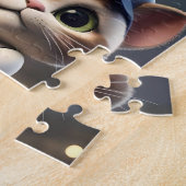 3D Funny Baseball Cat, Puzzle (Seite)