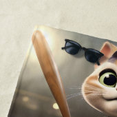 3D Funny Baseball Cat, Strandtuch (Beispiel)