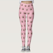 3D Funny Pig Year Zodiac wählen Leggings 2 (Vorderseite)